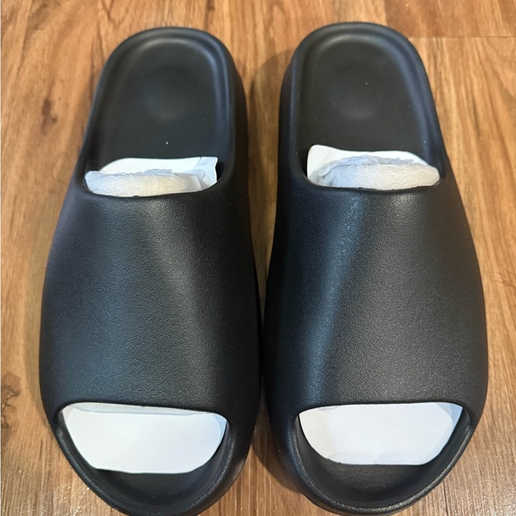 Yeezy YS-01 Slides Black US Size 14 Very Rare Size. Kanye West YZY Ready 2 Ship!